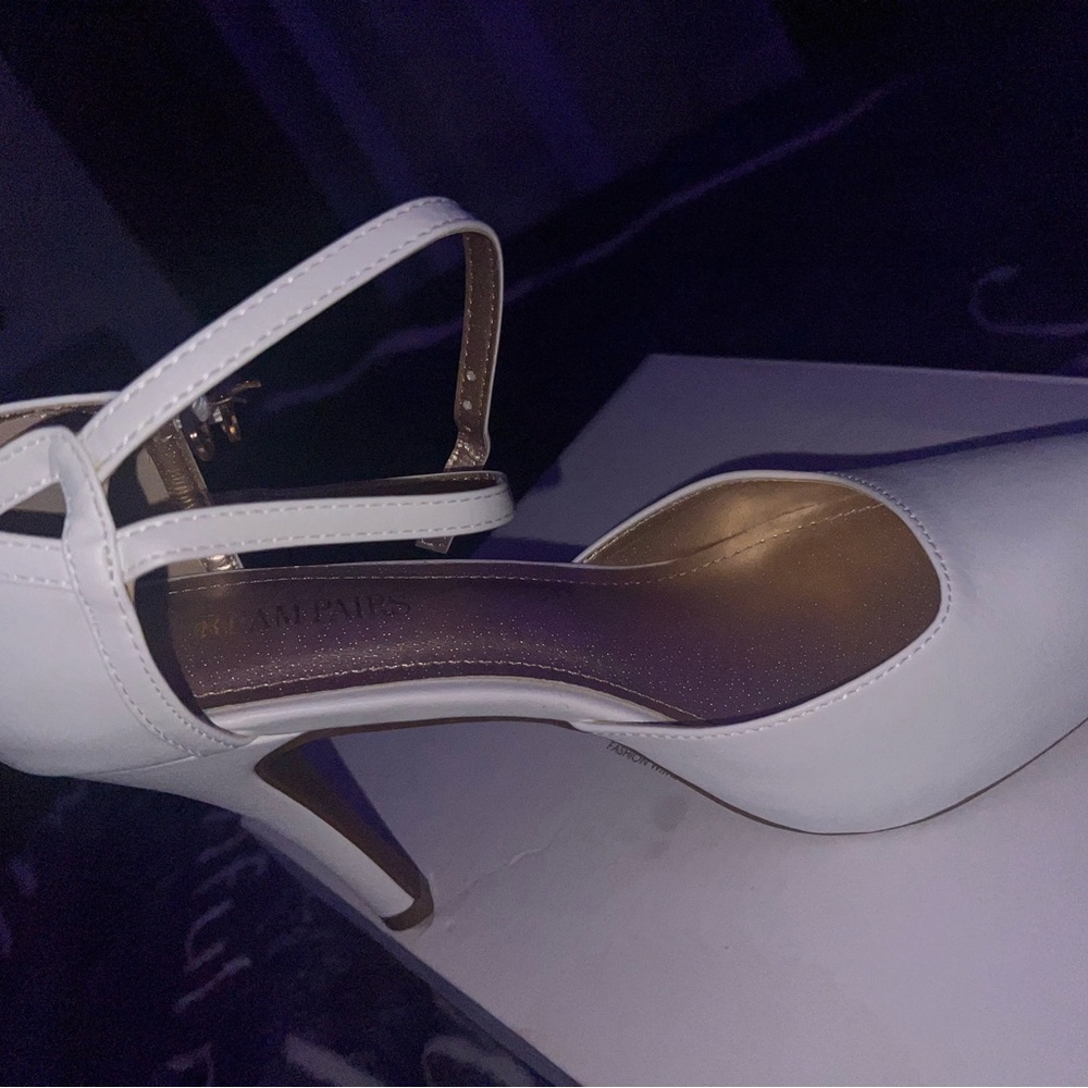 White pumps heels wedding and elegant event heels